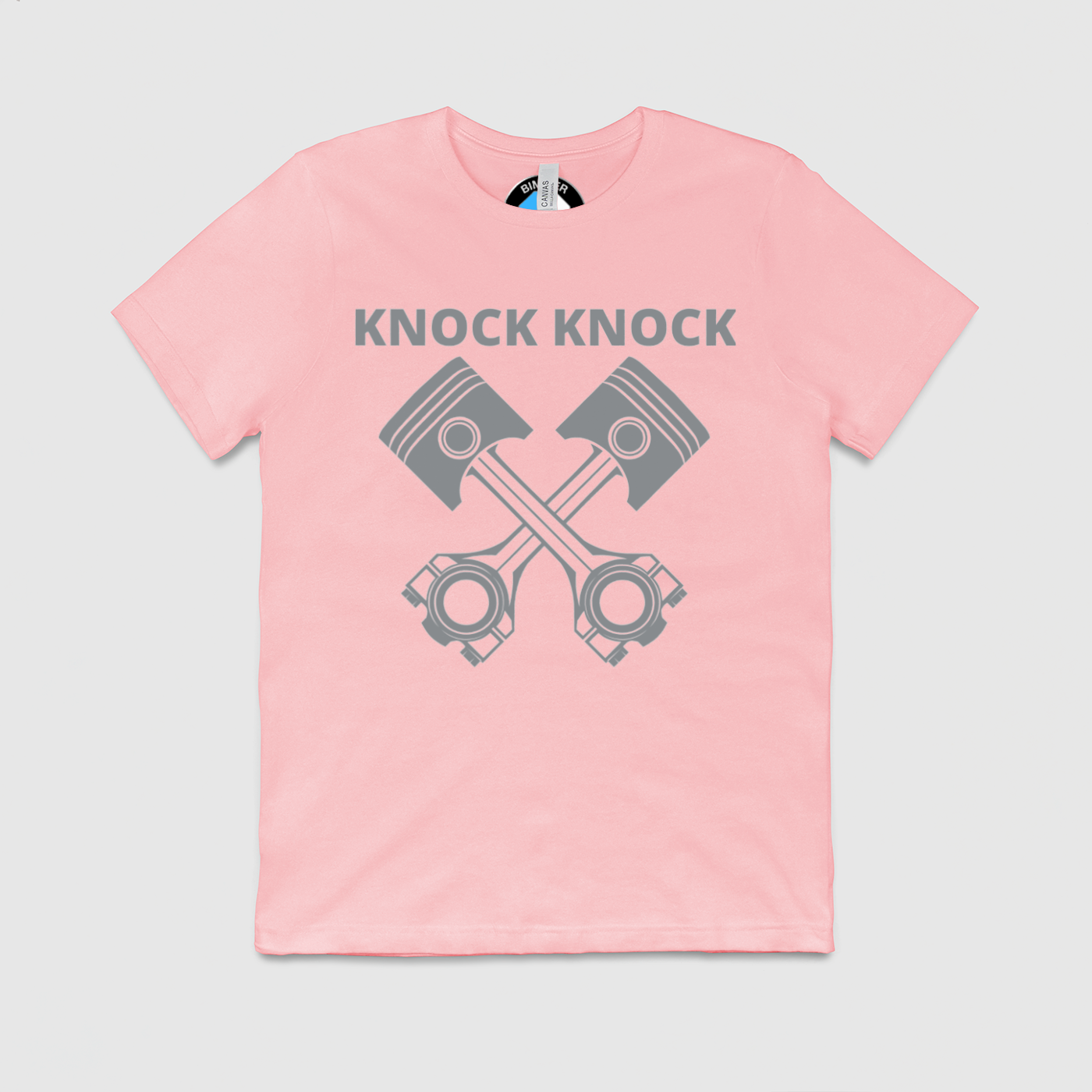 Knock Knock Mens Crew Tee