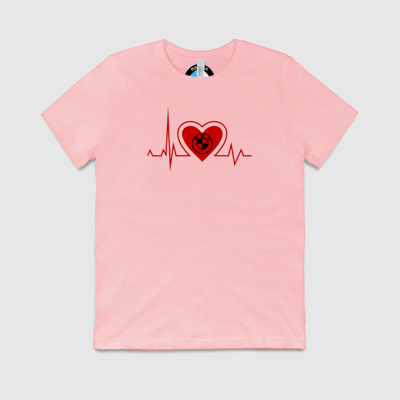 BMW Heart Beat Mens Crew Tee