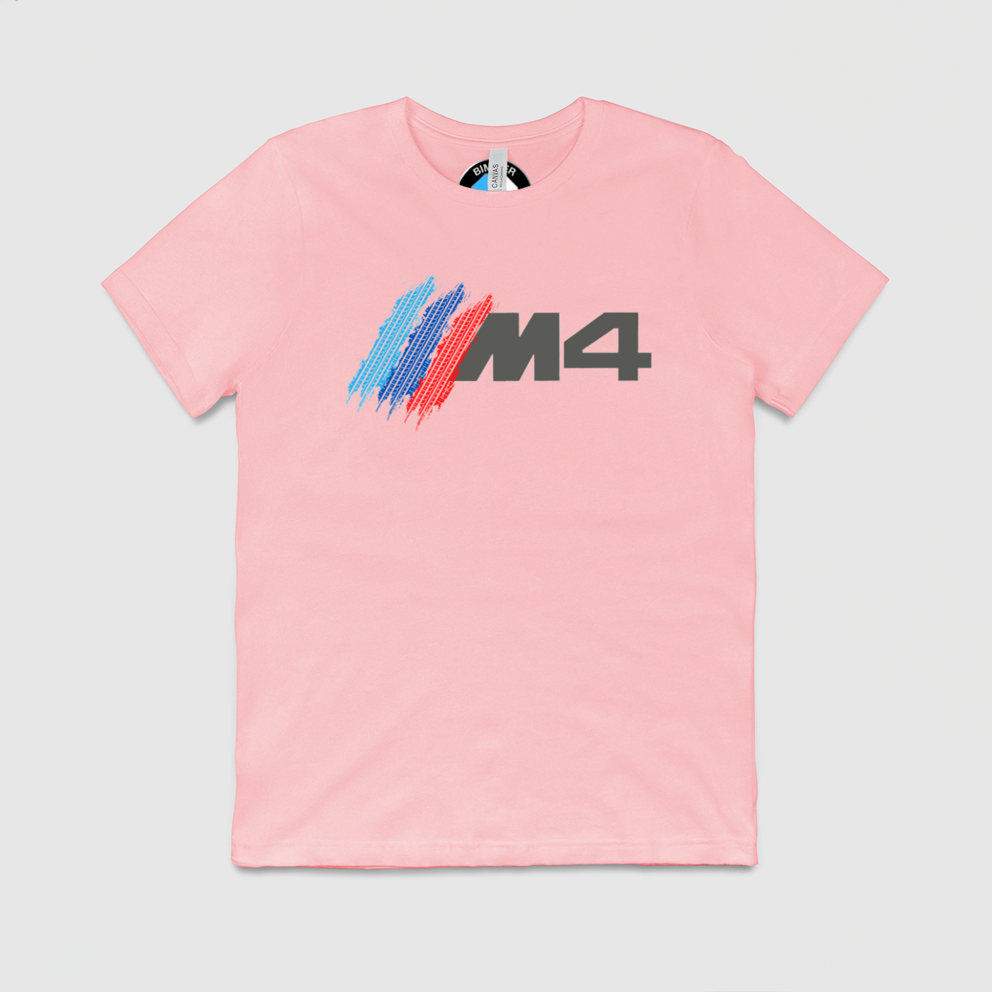 M4 Tire Stripes Mens Crew Tee