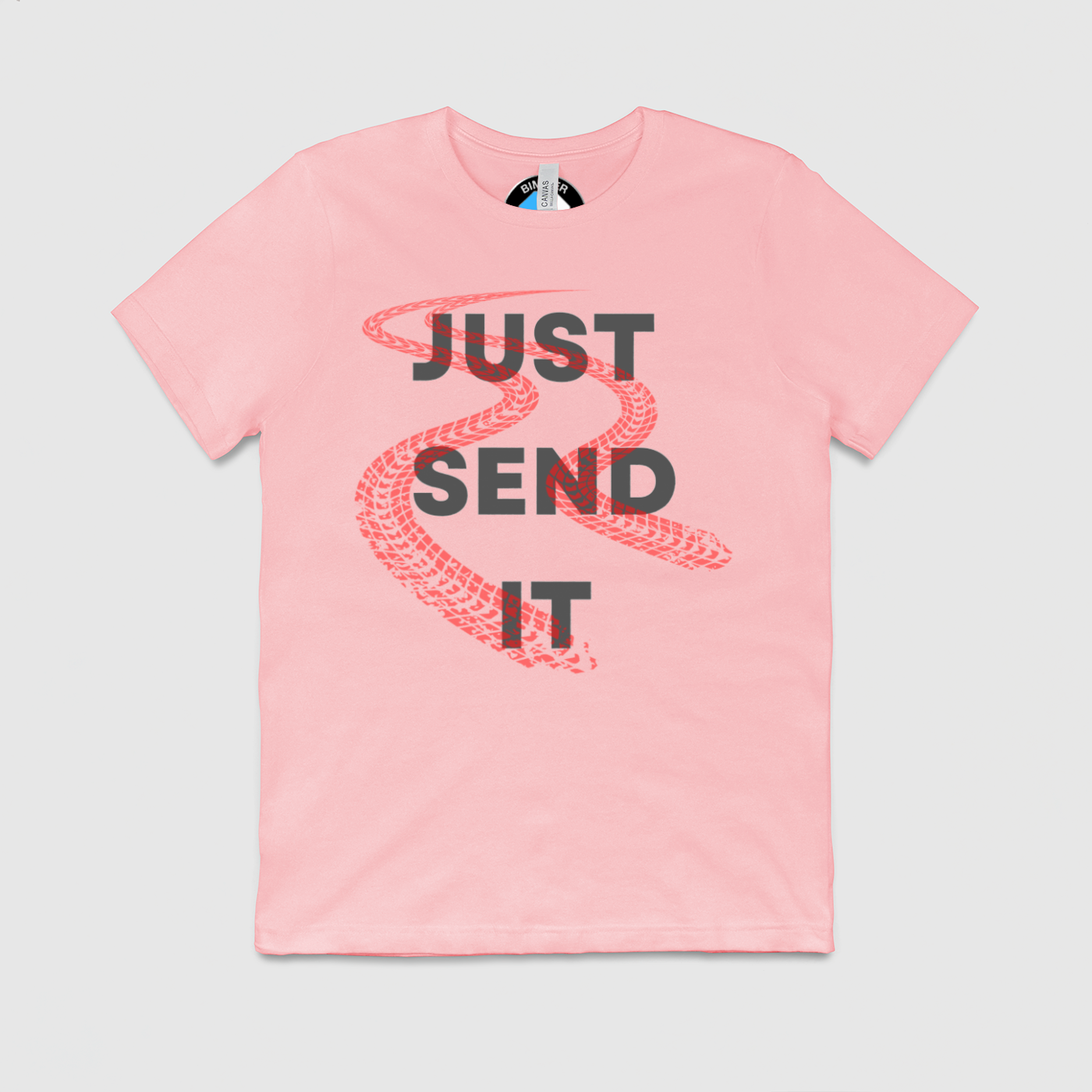 Just Send It Mens Crew Tee