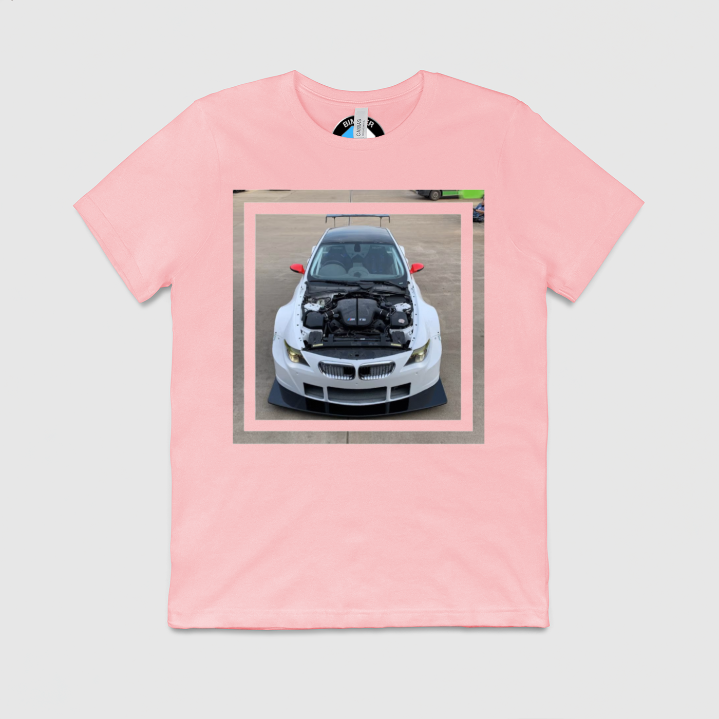 e63 M6 V10 Race Car Mens Crew Tee