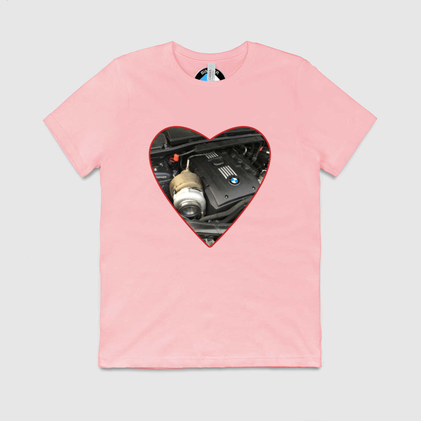 BMW Turbo Love Mens Crew Tee