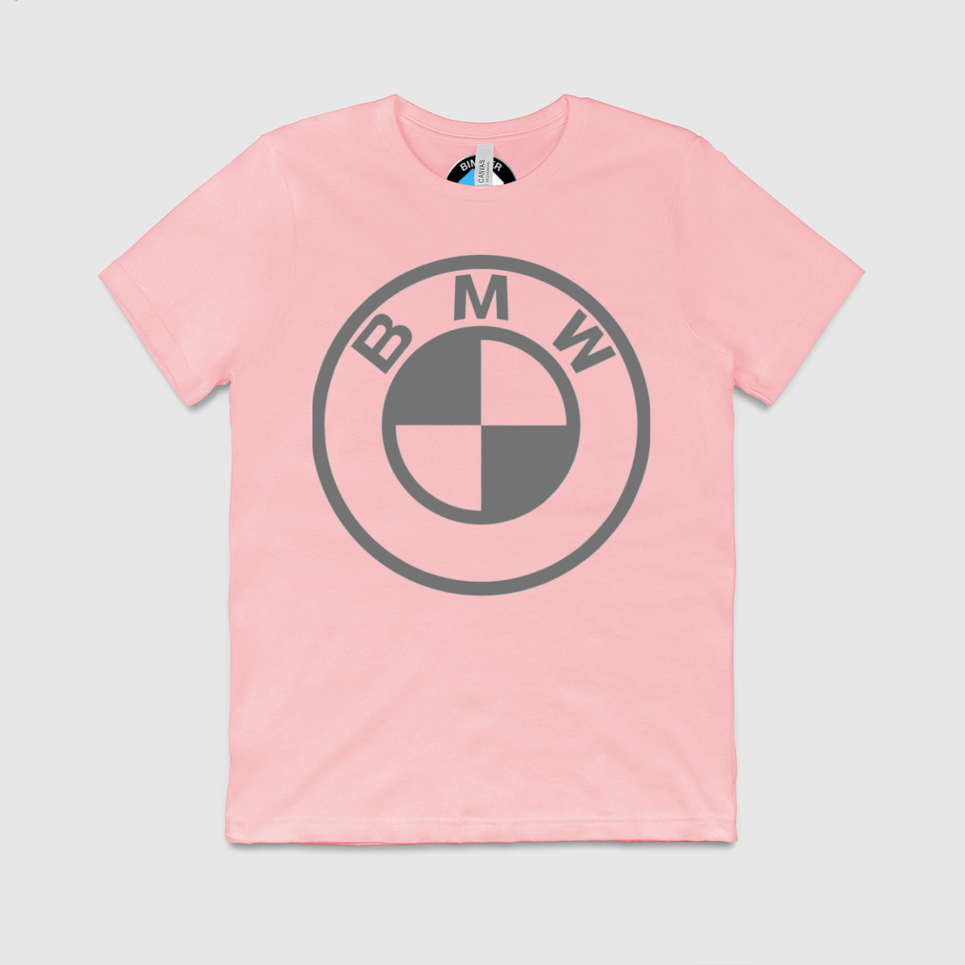 BMW Big Plain Logo Mens Crew Tee