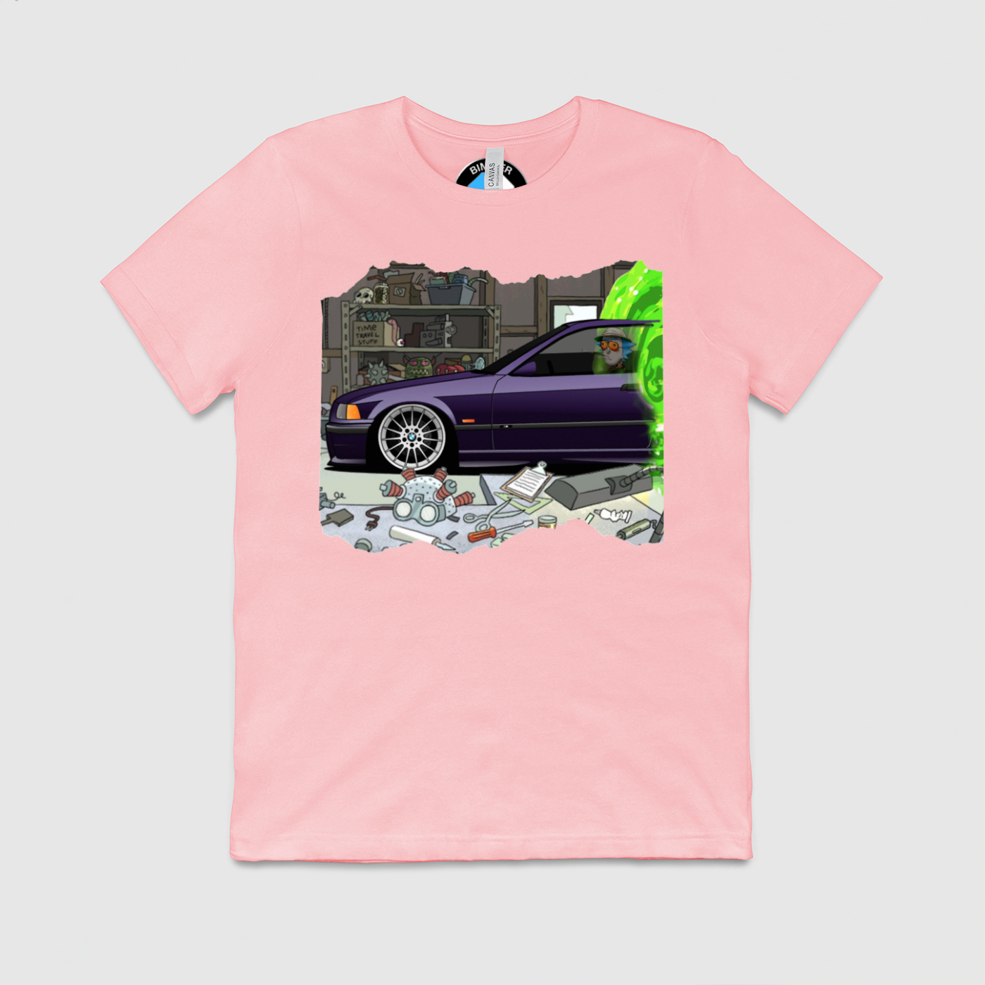 e36 Rick Faded Mens Crew Tee