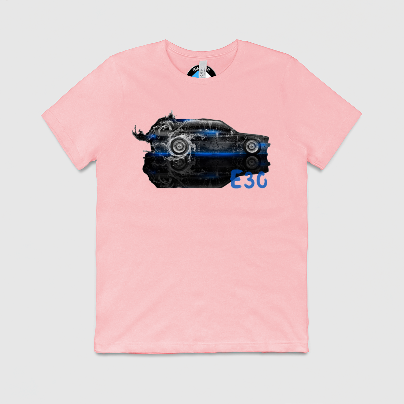 e30 Blue Splash Mens Crew Tee