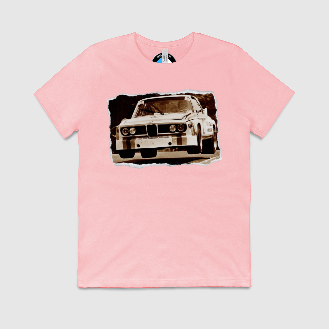 BMW e9 Vintage Racing Mens Crew Tee