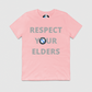 Respect Your Elders Colored Mens Crew Tee