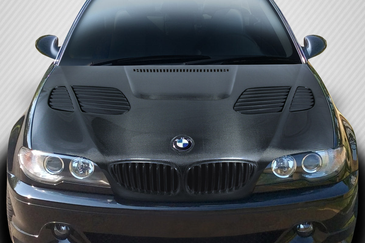 E46 Carbon Fiber CC GTR Hood - 2DR