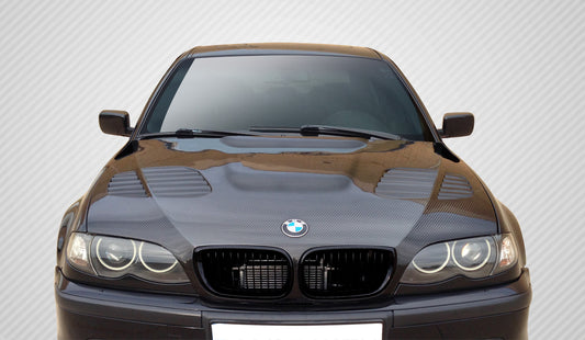 E46 Carbon Fiber CC GTR Hood - 4DR