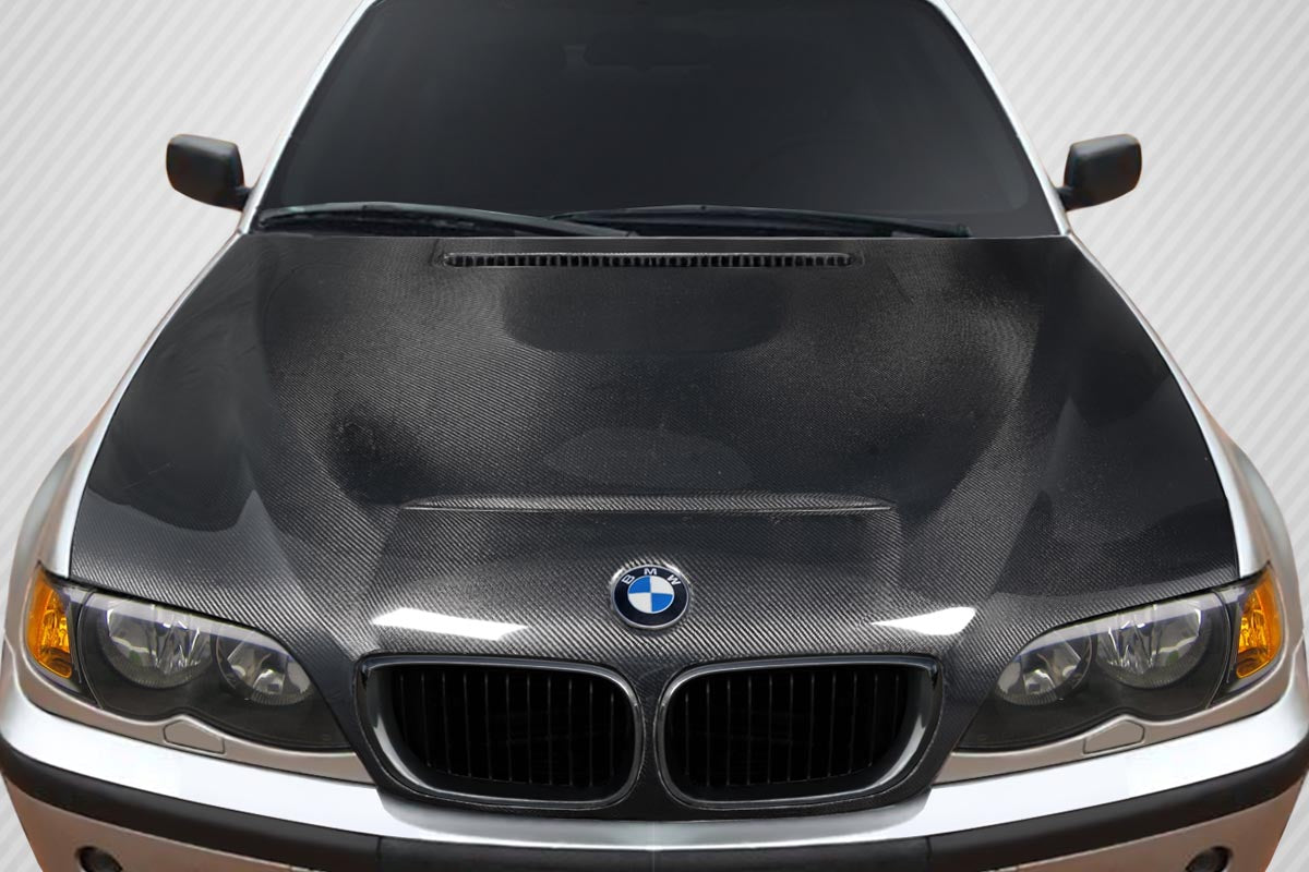 E46 Carbon Fiber GTS Hood - 4DR