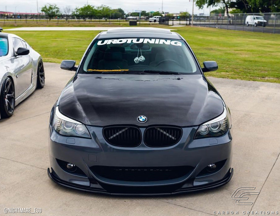 E60 Carbon Fiber OEM Style Hood