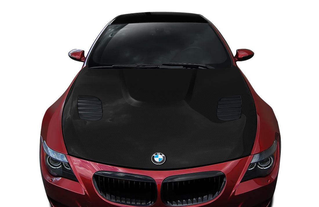 E63/E64 Front Carbon Fiber Vented Hood