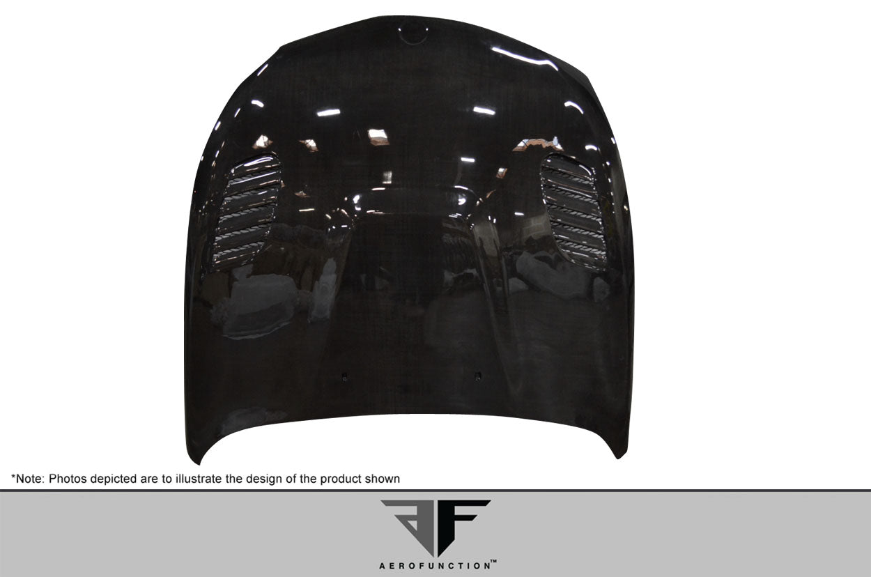 E63/E64 Front Carbon Fiber Vented Hood