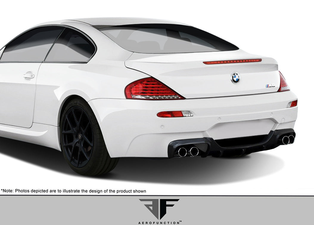 E63/E64 Carbon Fiber Rear Diffuser