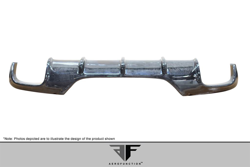 E63/E64 Carbon Fiber Rear Diffuser