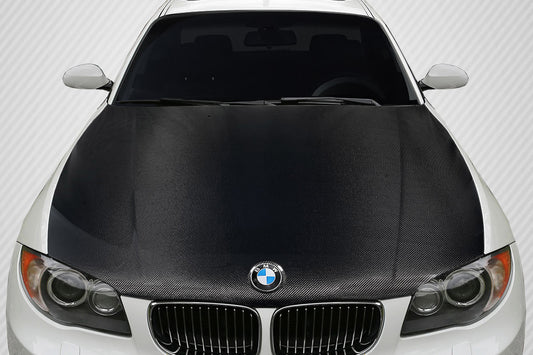 E82/E88 Carbon Fiber OEM Style Hood