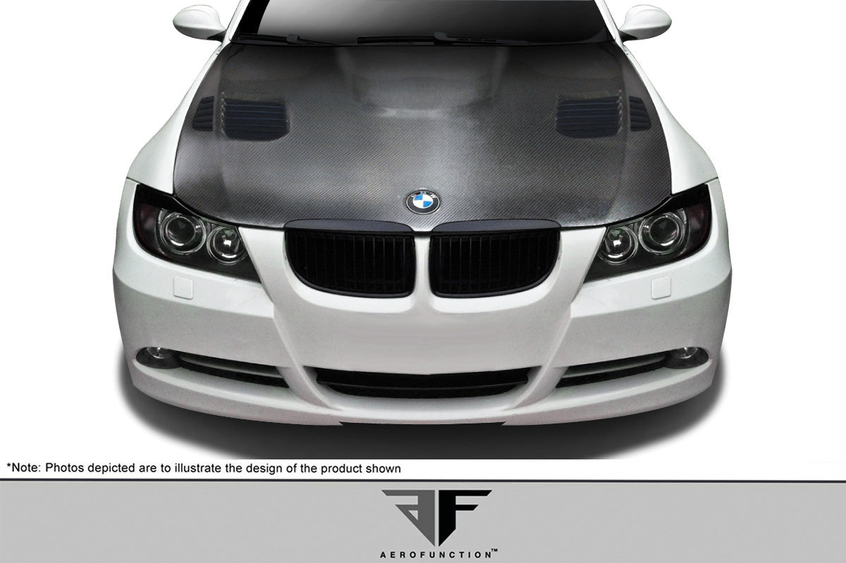 E90 (2006-08) AF1 Carbon Fiber Hood