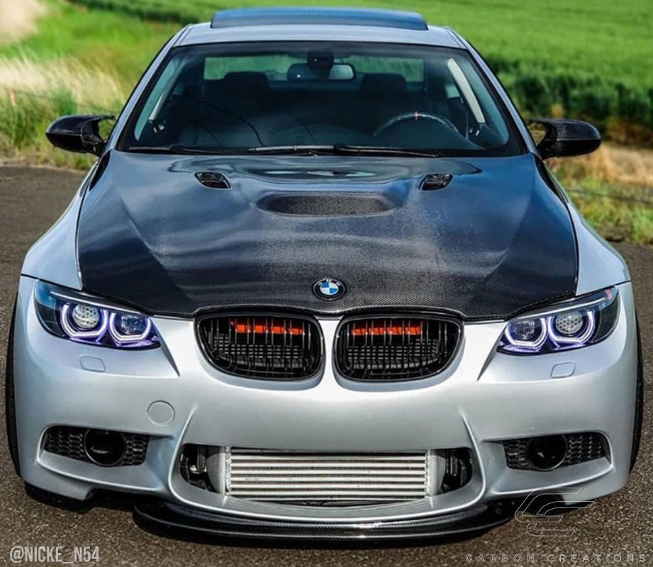 E92/E93 Carbon Fiber Hood - M3 Style